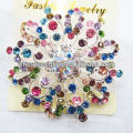 2014 Fashion Costume Big Circle Rhinestone Brooch BR07